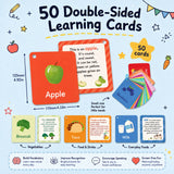 TibaToes™ Food Friends Flashcards