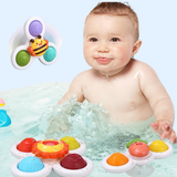 TibaToes™ Montessori Texture Spinning 3-Piece Set
