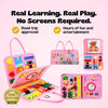 TibaToes™ Montessori Busy Board
