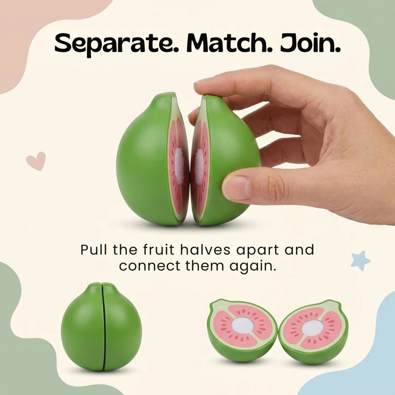 TibaToes™ ApplePatch Felt Food Sorting Board