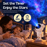 TibaToes™ Astronaut Galaxy Night Light Projector