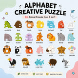 TibaToes™ Animal Alphabet Puzzle Set