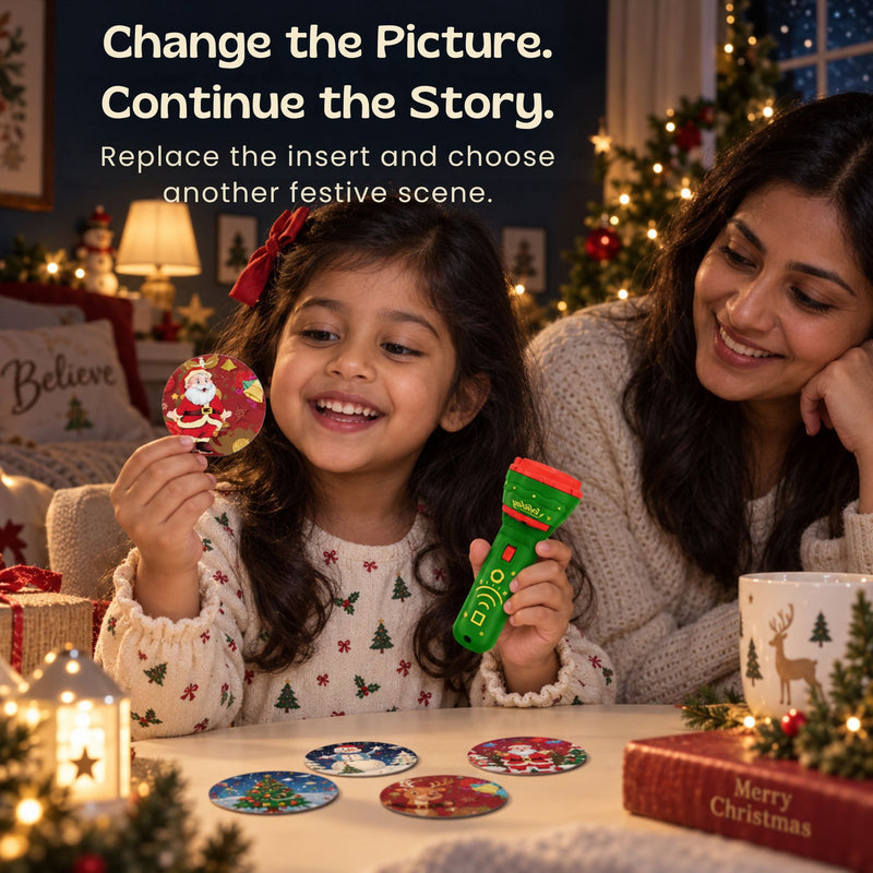 TibaToes™ Christmas Story Flashlight Projector