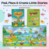 TibaToes™ MiniScene Reusable Sticker Book