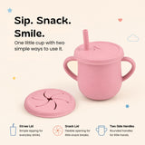 TibaToes™ Sip & Snack Silicone Training Cup