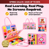 TibaToes™ Montessori Busy Board