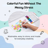 TibaToes™ RainbowBrush Dual-Tip Marker Set