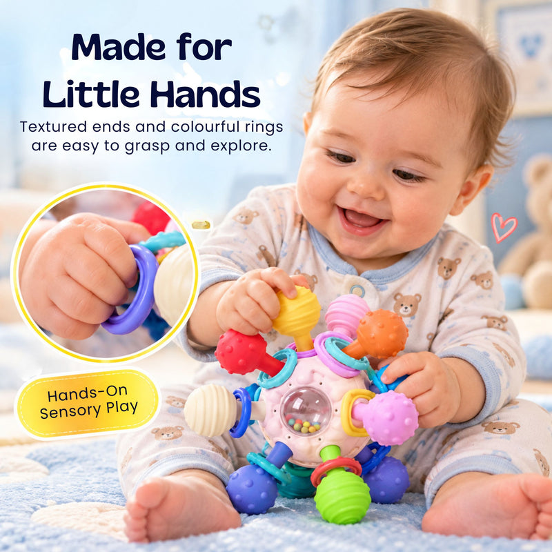 TibaToes™ Atomic Sensory Teether Ball