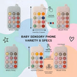TibaToes™ Click & Calm Silicone Phone Teether