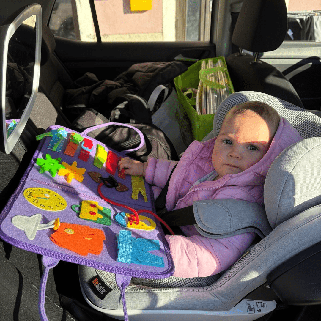 Montessori Busy Board Sensory Book