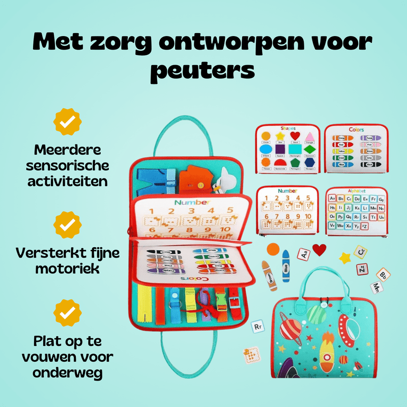 TibaToes™ Montessori Speelbord