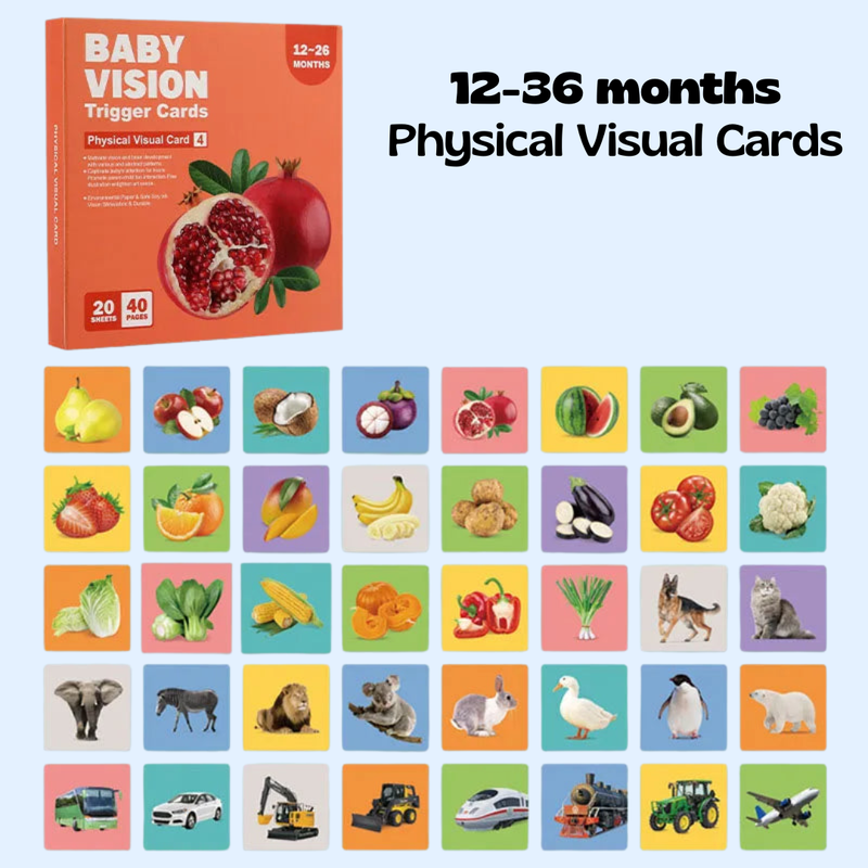 TibaToes™ Montessori-synkort