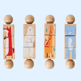 TibaToes™ Spin & Match Animal Friends