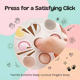 TibaToes™ Click & Calm Silicone Phone Teether