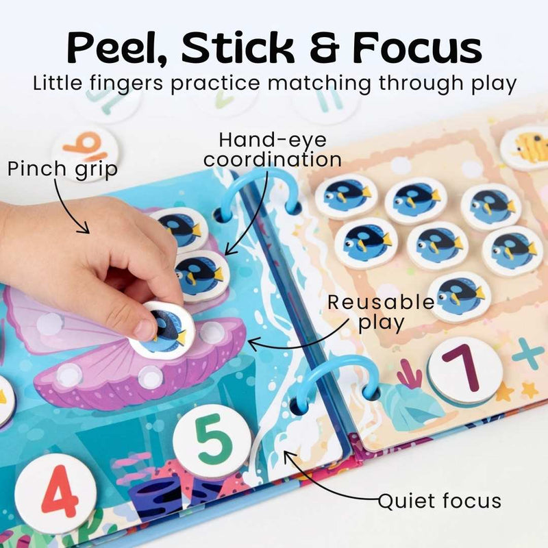 TibaToes™ Montessori Busy Book