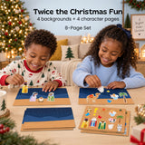 TibaToes™ Christmas Nativity Sticker Story Set