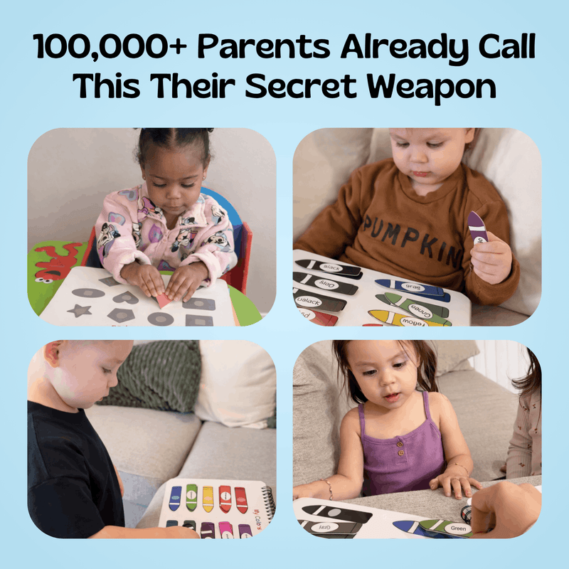 TibaToes™ Montessori Preschool Busy Book
