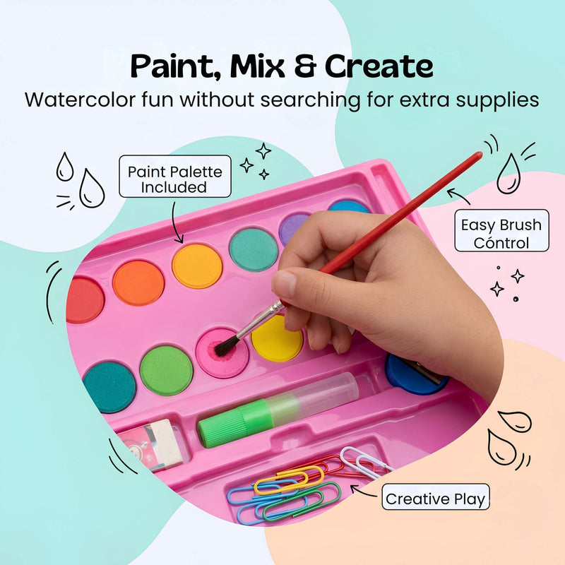 TibaToes™ MegaArtist 86-Piece Creative Art Set