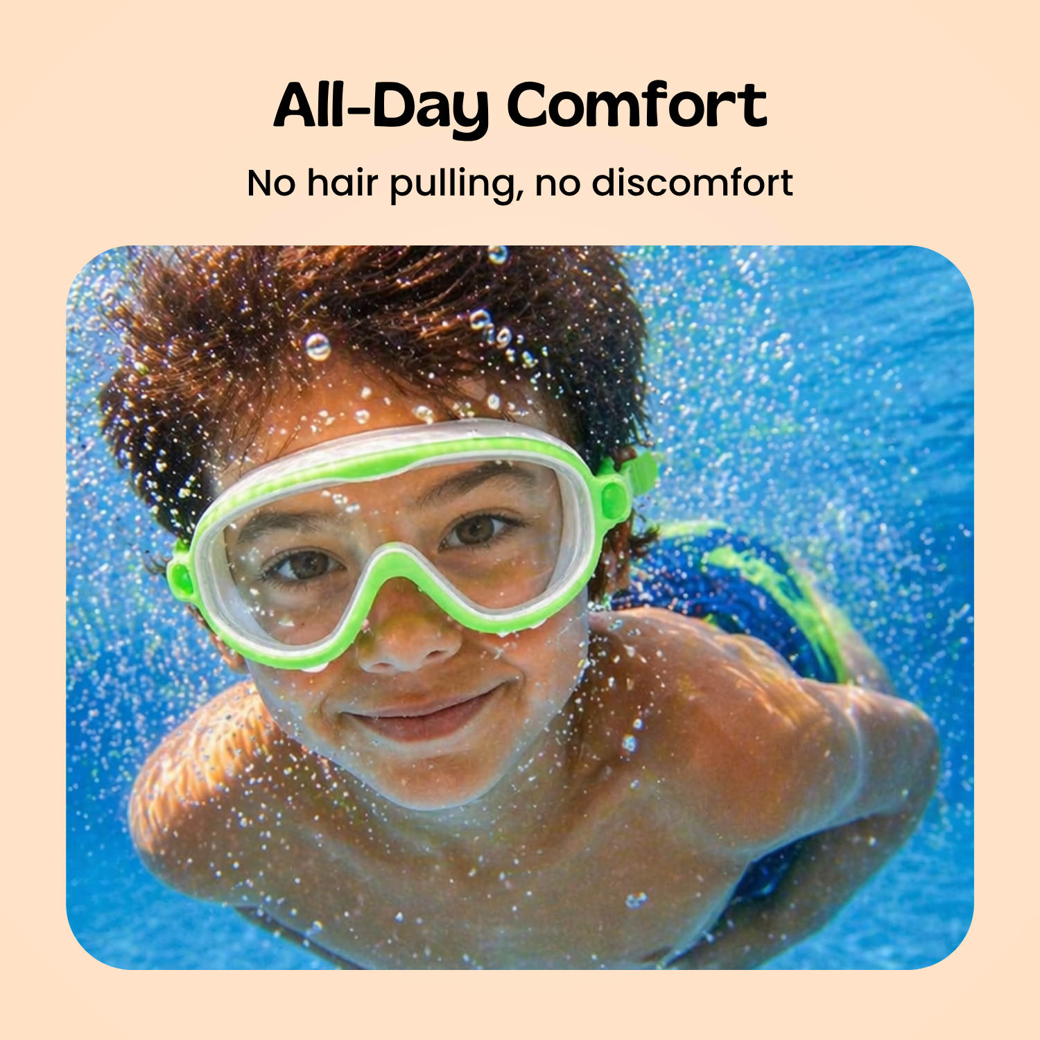 TibaToes™ Clip-On Swim Goggles