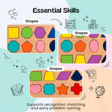 TibaToes™ Montessori Little Learners Puzzle