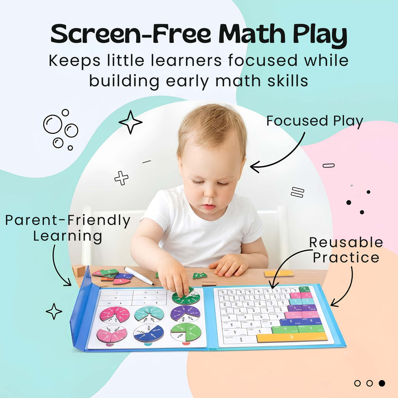 TibaToes™ FractionMaster Magnetic Math Board