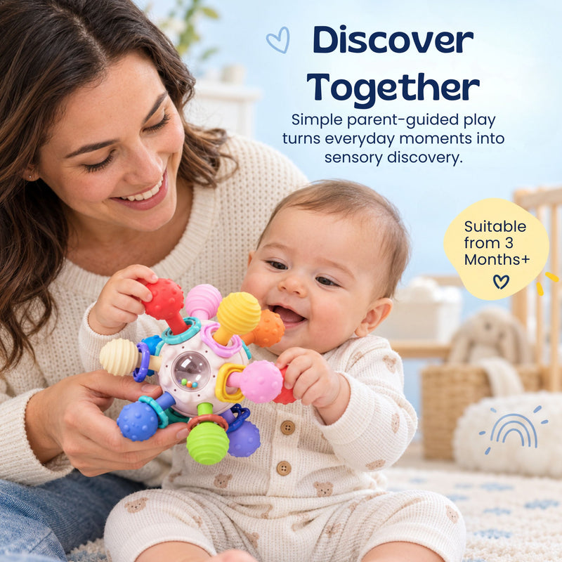 TibaToes™ Atomic Sensory Teether Ball