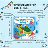 TibaToes™ Reusable Water Painting Book