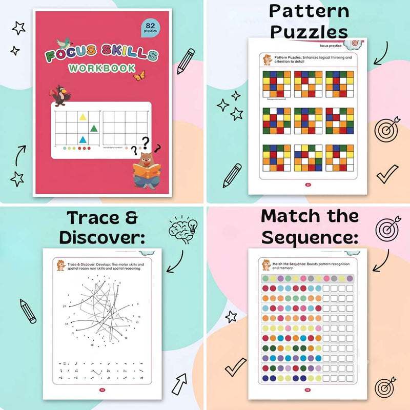 TibaToes™ FocusQuest Activity Workbook