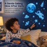 TibaToes™ GalaxyGlow Space Wall Stickers