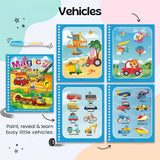TibaToes™ Mess-Free Reusable Water Coloring Books
