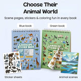 TibaToes™ WildScene Sticker Adventure Book