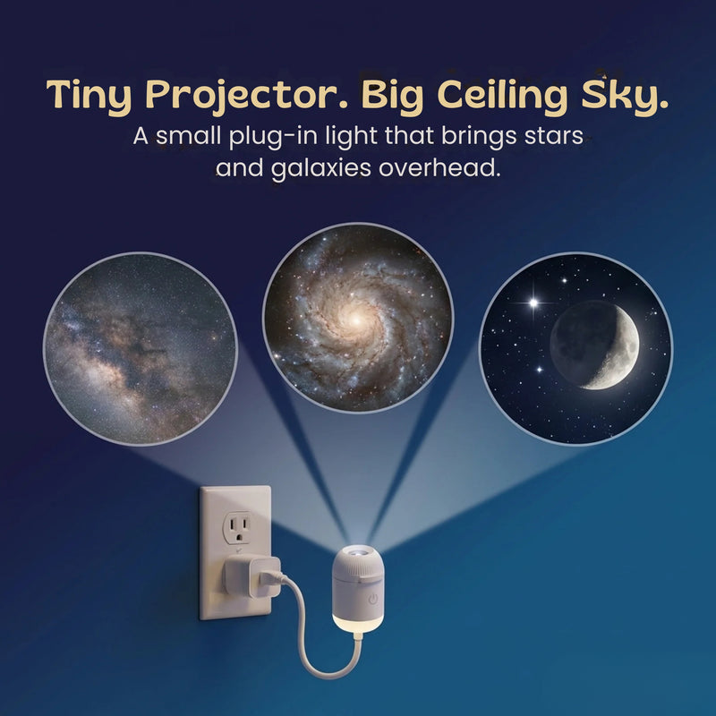 TibaToes™ GalaxyGlow Slide Projector Night Light