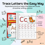 TibaToes™ AlphabetQuest Tracing Workbook