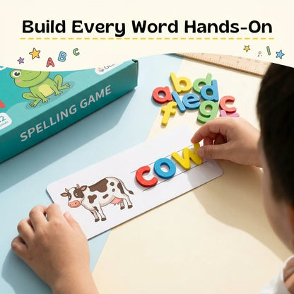 TibaToes™ See & Spell Letter Matching Game