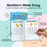 TibaToes™ NumberQuest Tracing Workbook
