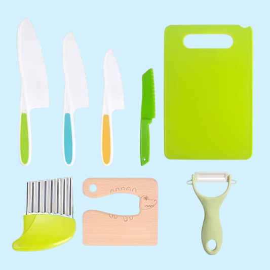 TibaToes Montessori Kitchen Prep Set