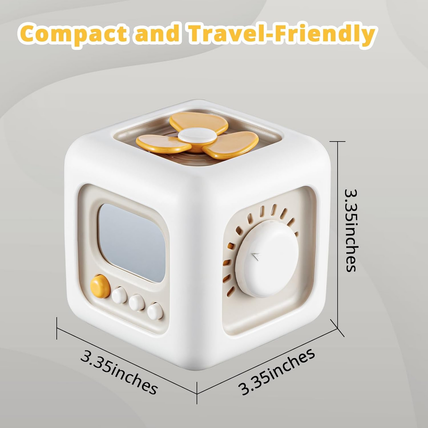 TibaToes™ Montessori Busy Cube
