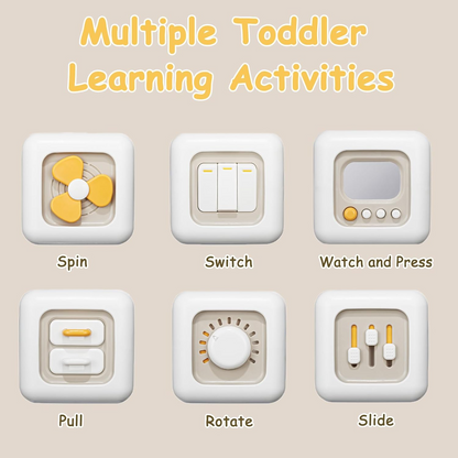 TibaToes™ Montessori Upptagen Kub