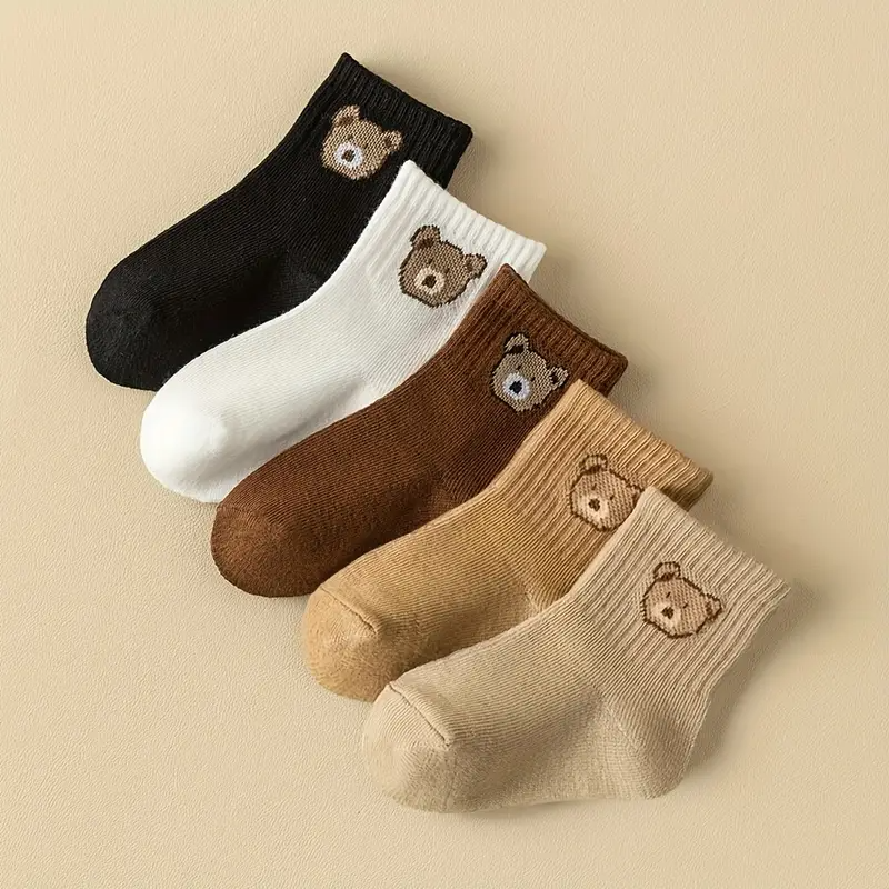 TibaToes™ Bear Hugs Sokkenset (5-pack)