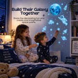 TibaToes™ GalaxyGlow Space Wall Stickers