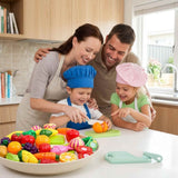 TibaToes Little Chef Cutting Play Set