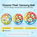 TibaToes™ RainbowRoll Baby Sensory Ball