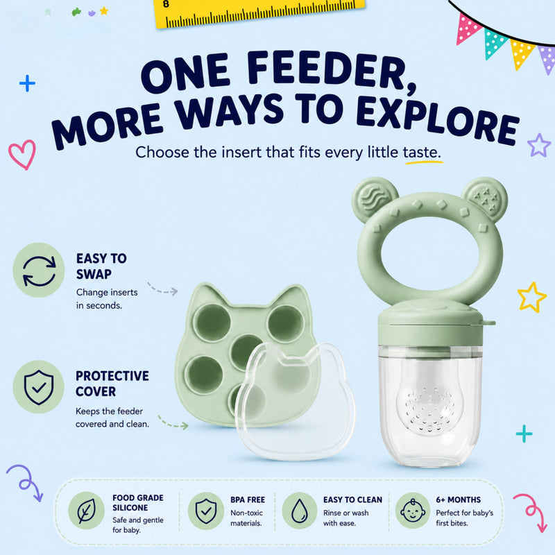 TibaToes™ ChillBite Baby Feeder Set