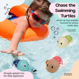 TibaToes™ Schildpad Badspeeltjes (3-pack)