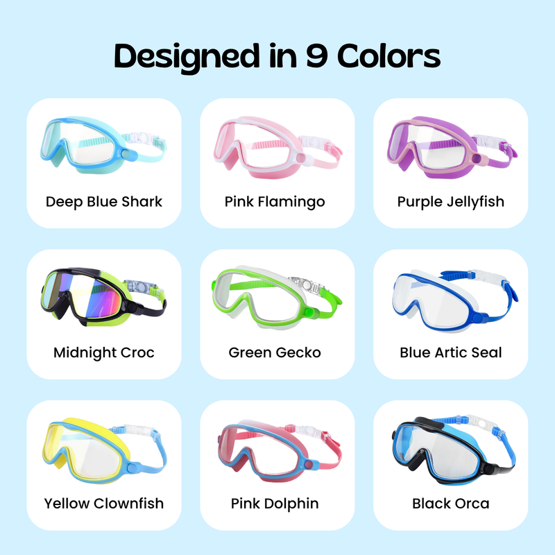 TibaToes™ Clip-On Swim Goggles