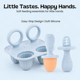 TibaToes™ Little Bites Silicone Feeder & Teether Set