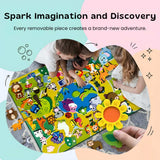 TibaToes™ StoryScape Felt Activity Board