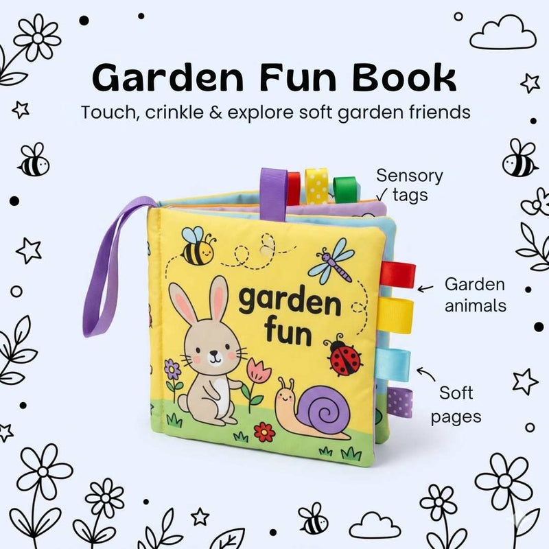 TibaToes™ Snuggle Stories Sensory Book