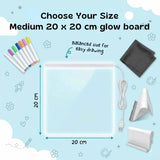 TibaToes™ GlowScribble Light-Up Drawing Board