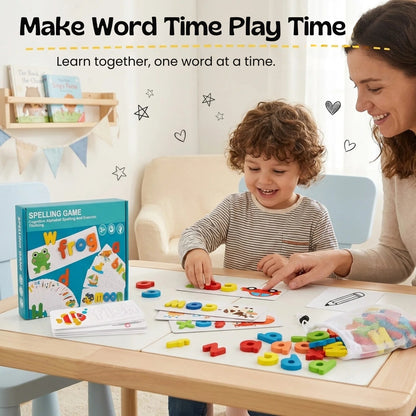 TibaToes™ See & Spell Letter Matching Game